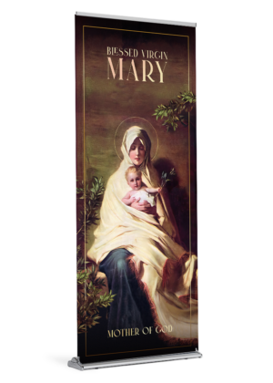 Blessed Virgin Mary, Mother of God <br>Banner