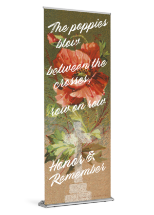 Between the Crosses - Memorial Day - Banner