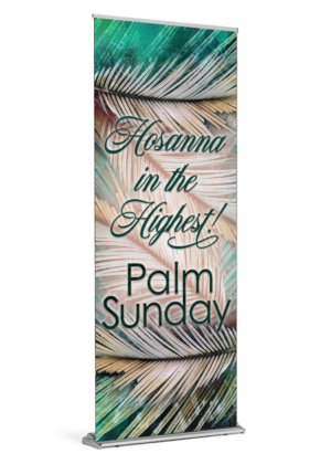 Path of Palms Holy Week Banner