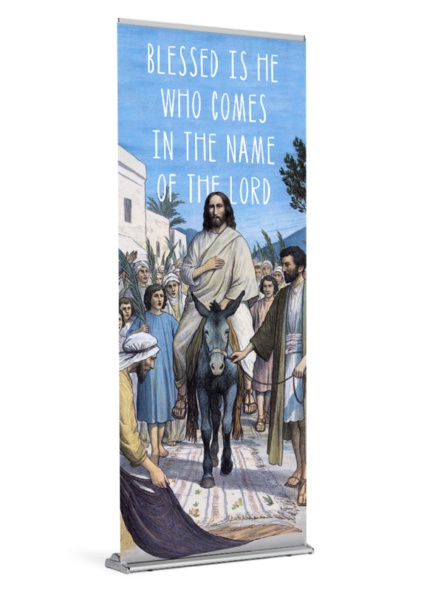 Blessed is He – Palm Sunday Banner – Diocesan