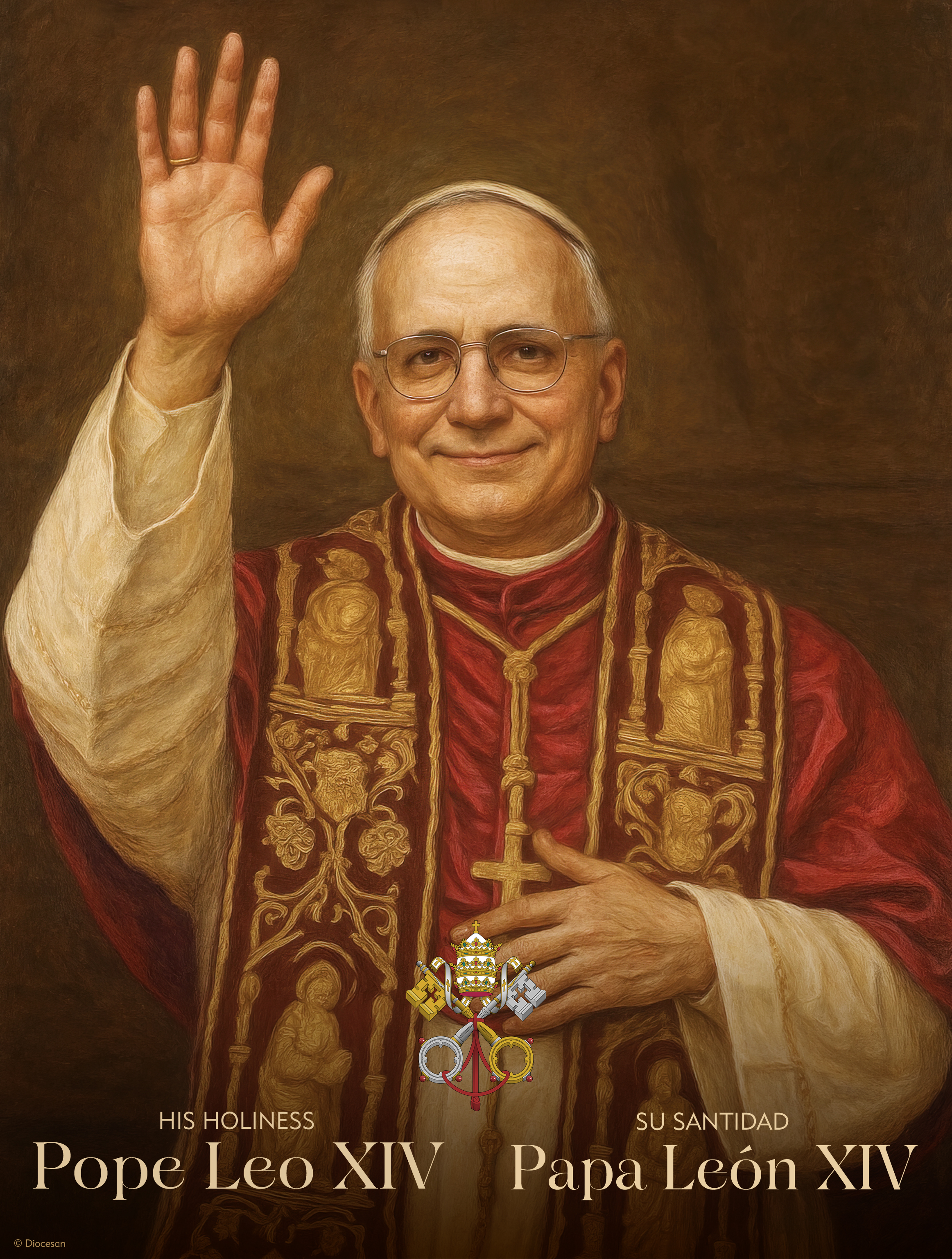 Pope Leo XIV Painting - Banner - Image 3