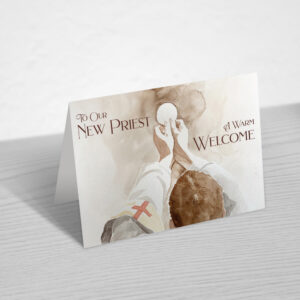 Priesthood Ordination - Welcome Greeting Card