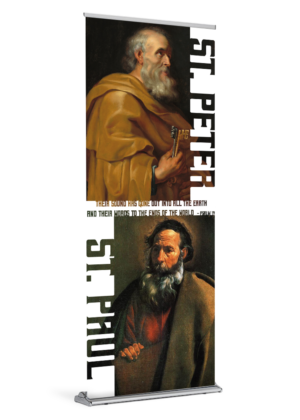 Out Into All The Earth <br>Saints Peter and Paul <br>Banner