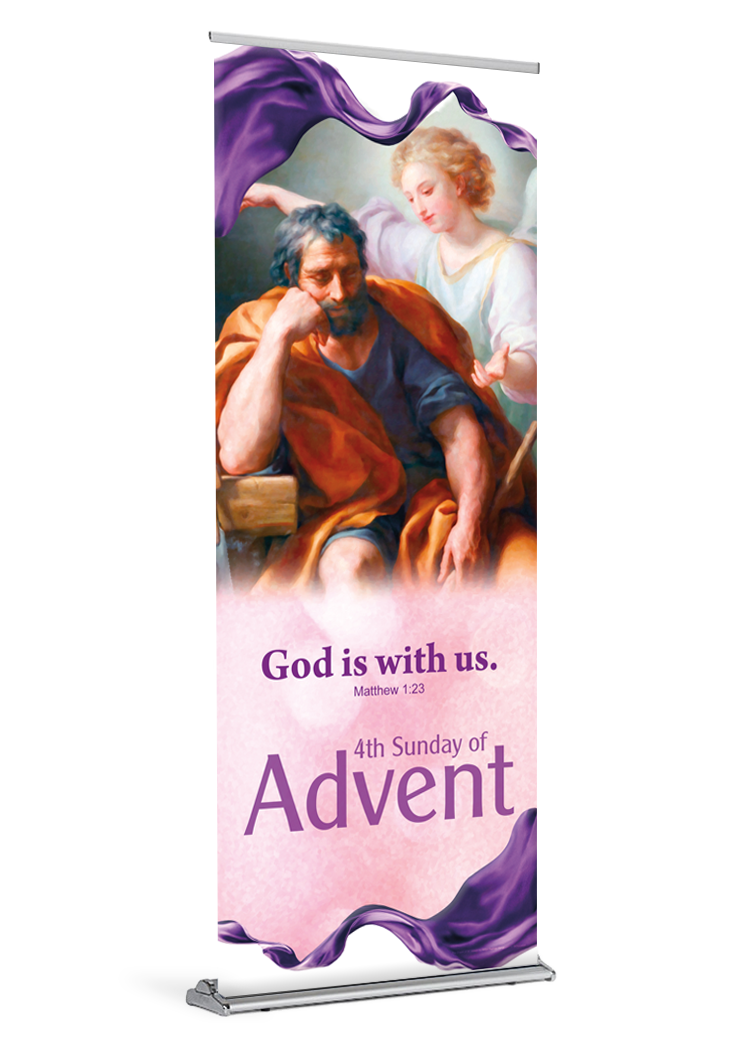With Us <br>Advent Series Cycle A <br>Week 4 Banner