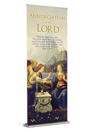 Favor with God <br>Annunciation of the Lord <br>Banner