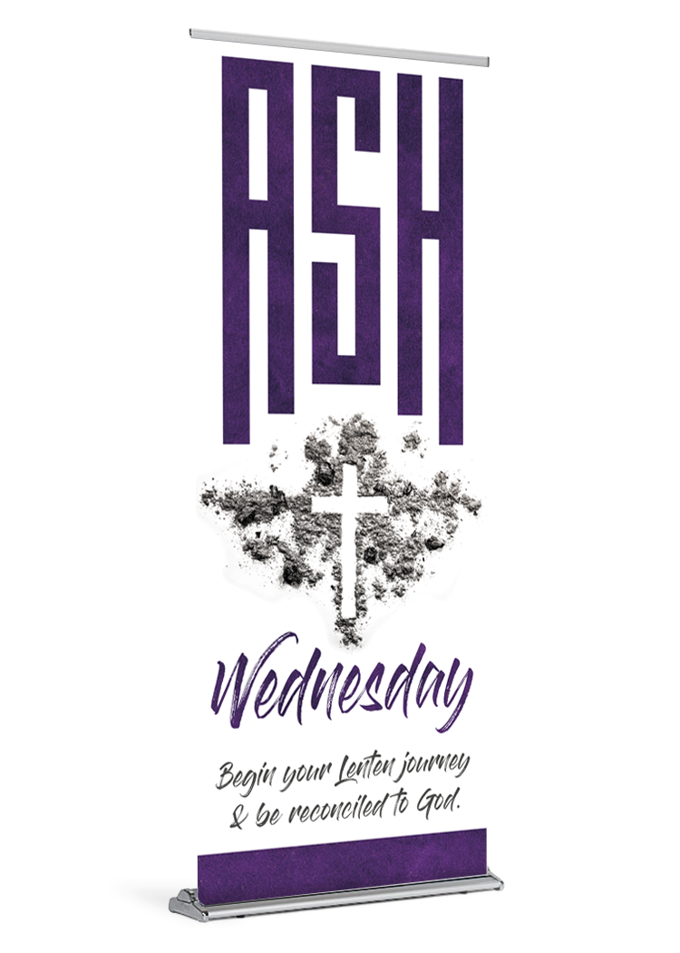 Be Reconciled to God <br>Ash Wednesday Banner