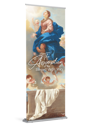 Glory <br>Assumption of Mary <br>Banner