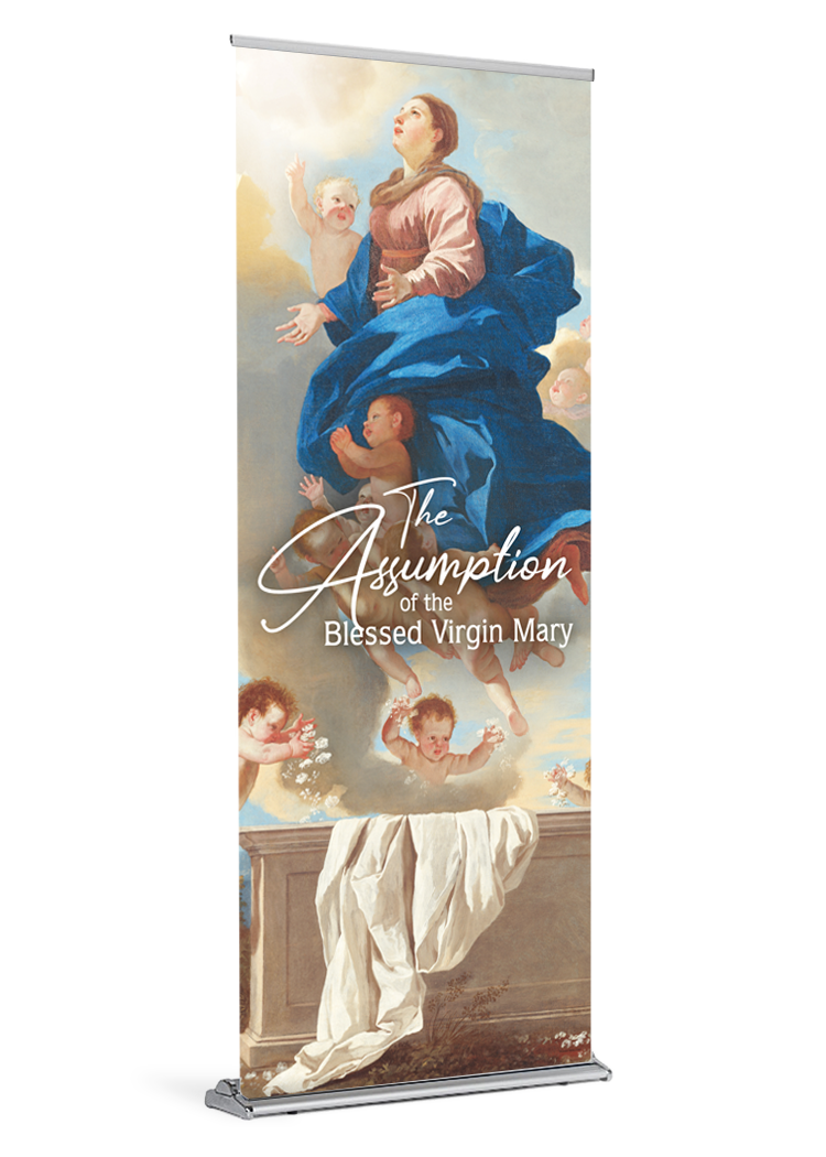 Glory <br>Assumption of Mary <br>Banner