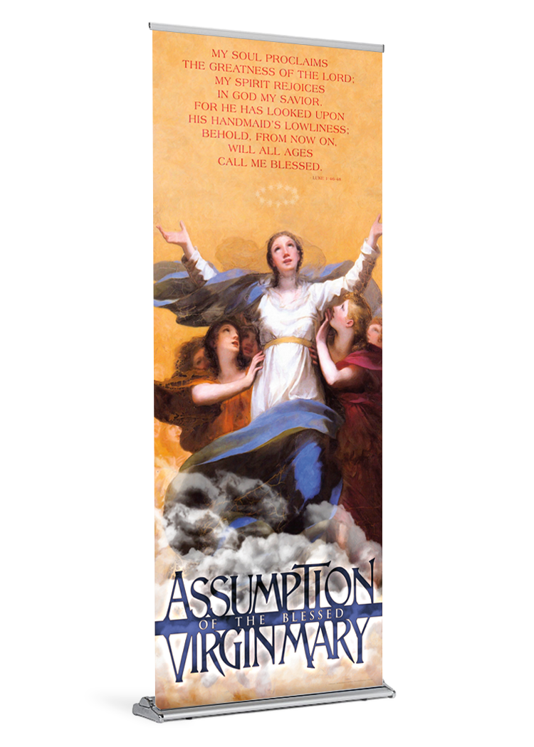 The Spirit Rejoices <br>Assumption of Mary <br>Banner