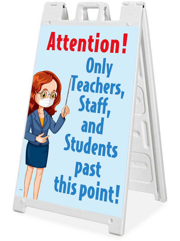 Back 2 School - Check Point A-Frame