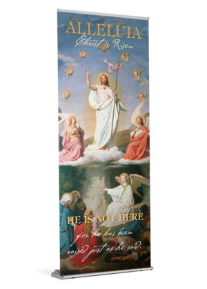 Easter - He Is Not Here - Banner