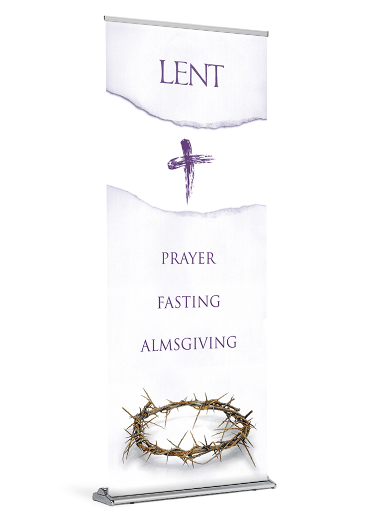 Lent Crown Banner