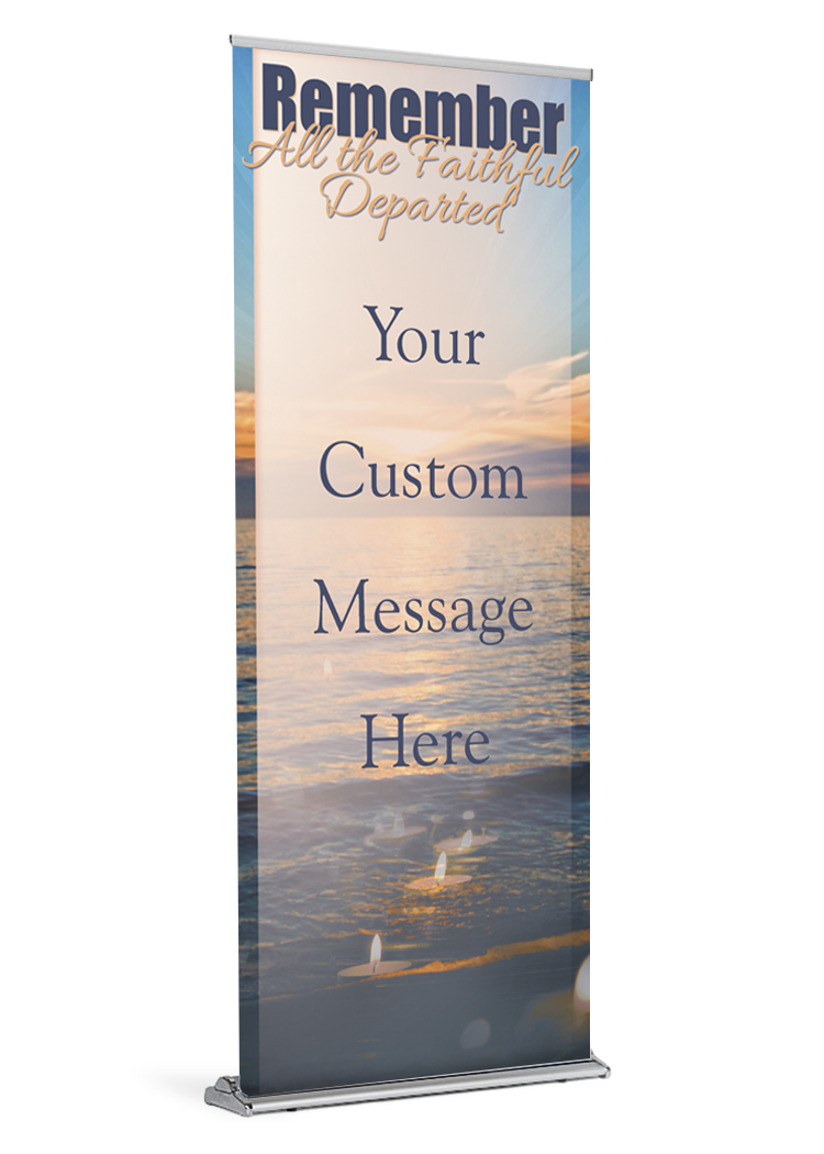 All Saints', All Souls' Banner C<br>Customizable