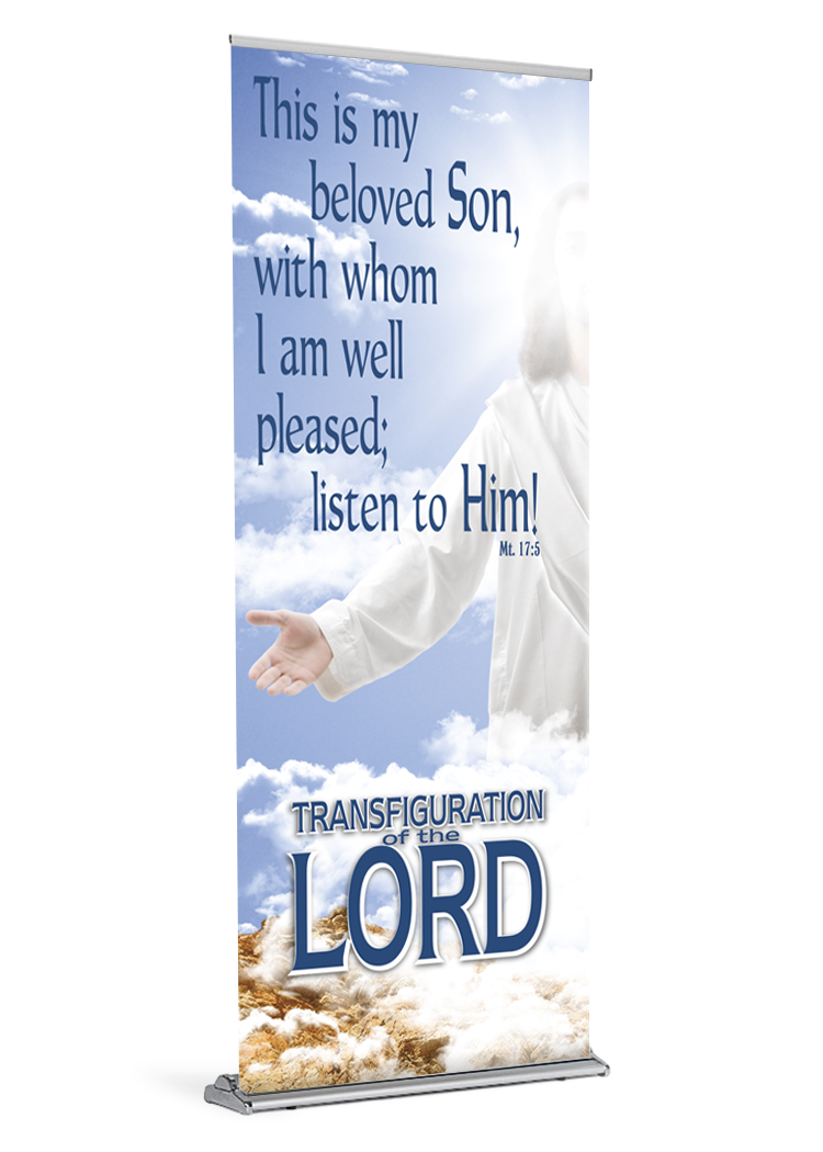My Beloved Son <br>Transfiguration Banner