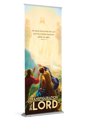 Shone Like the Sun <br>Transfiguration Banner