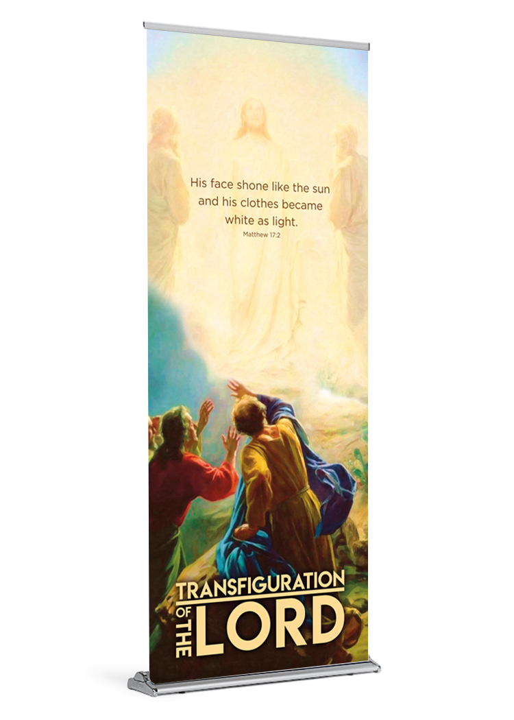 Shone Like the Sun <br>Transfiguration Banner