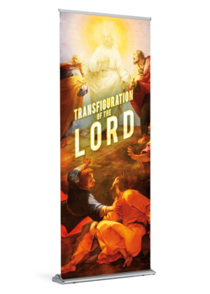 On the Mountaintop <br>Transfiguration Banner