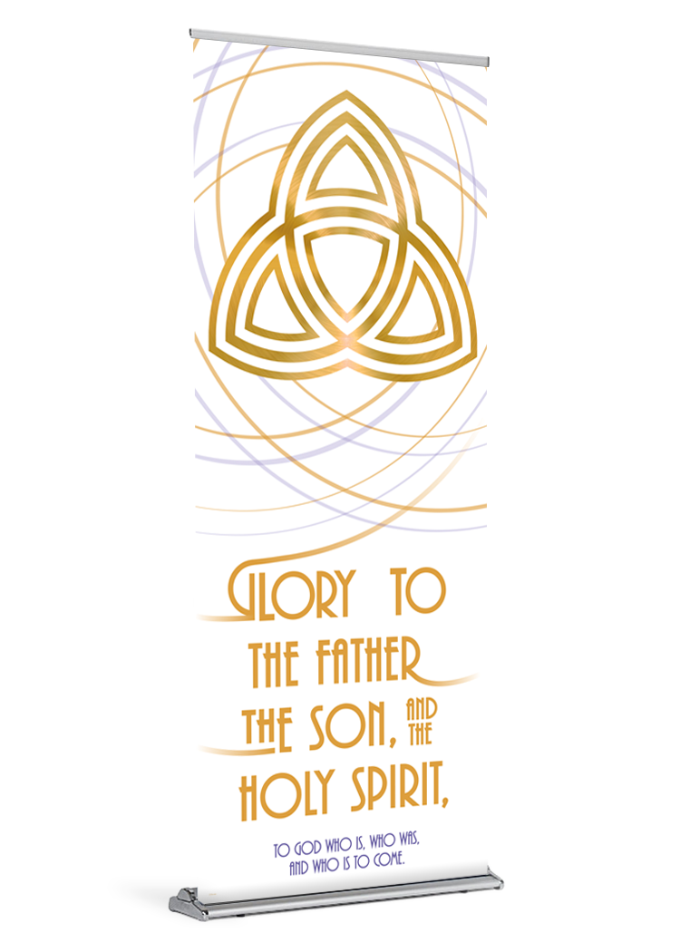 Who Is, Who Was, Who Is To Come <br>Holy Trinity Banner