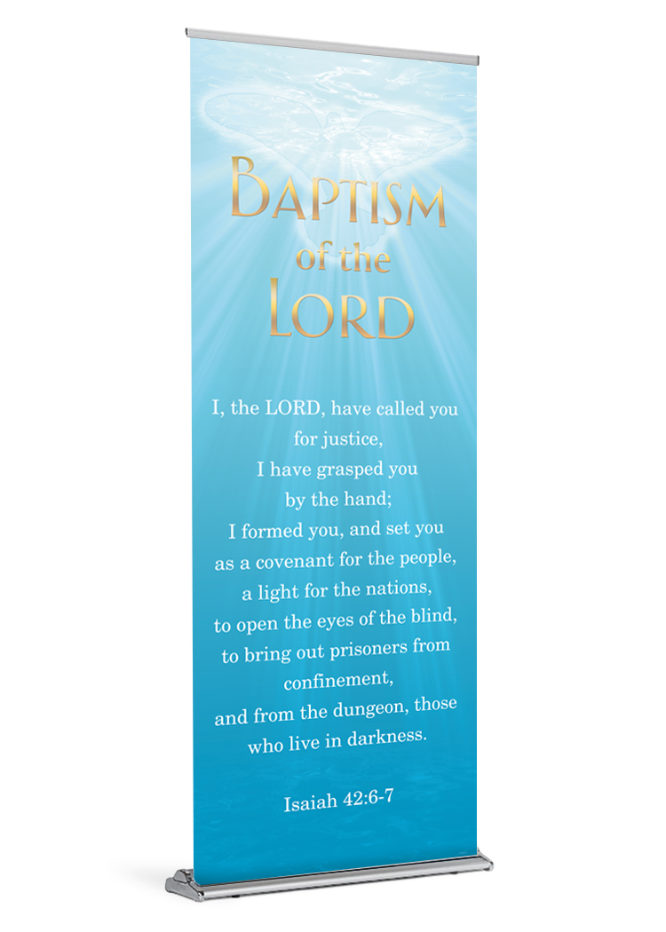 A Light For The Nations <br>Baptism of the Lord Banner