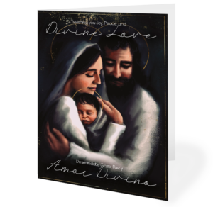 Divine Love Card - Bilingual