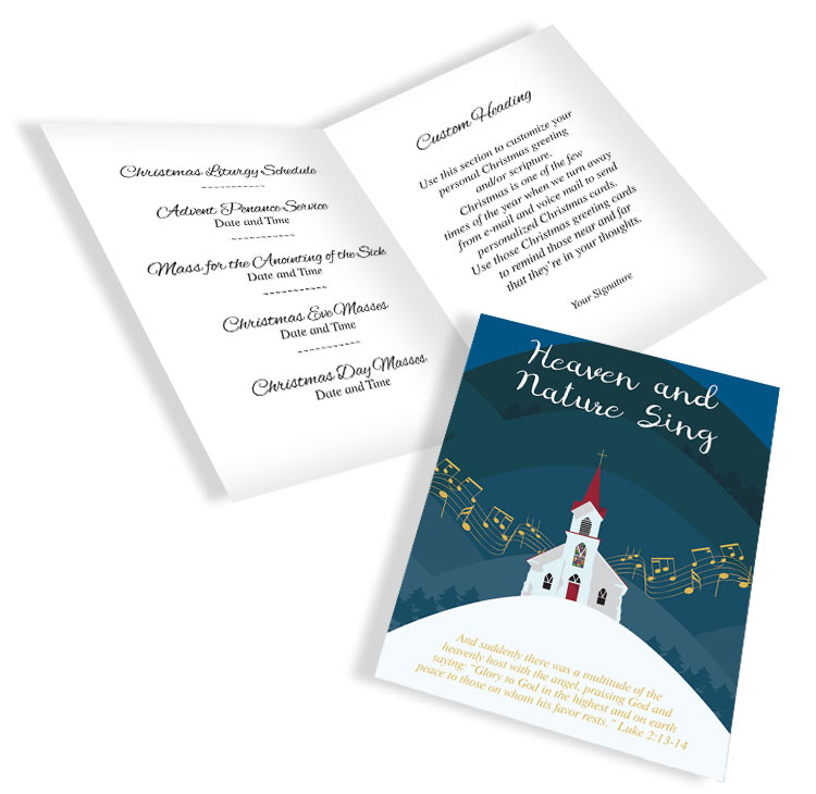 Christmas Carol Card - Image 2