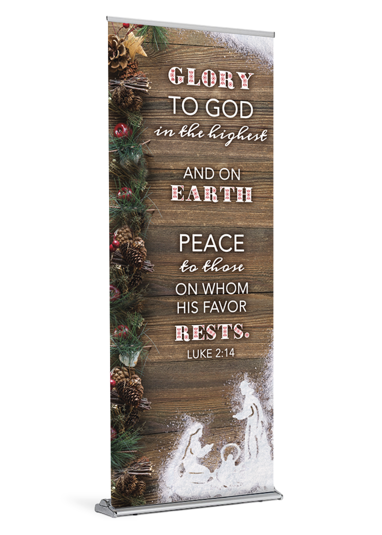 Christmas Garland Banner