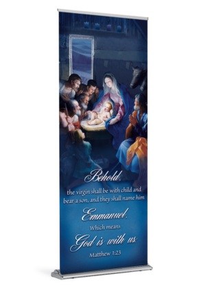 Christmas Emmanuel Banner