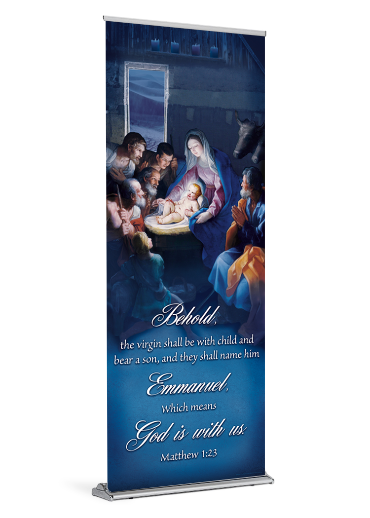 Christmas Emmanuel Banner