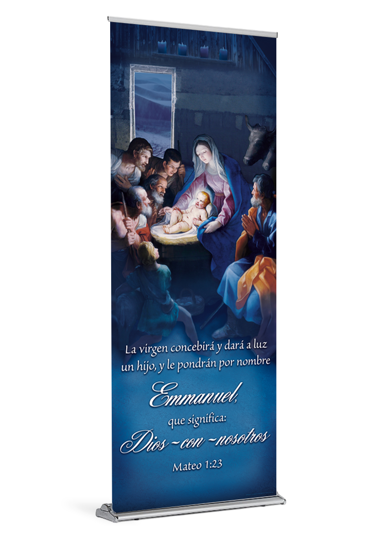 Christmas Emmanuel Banner - Image 2