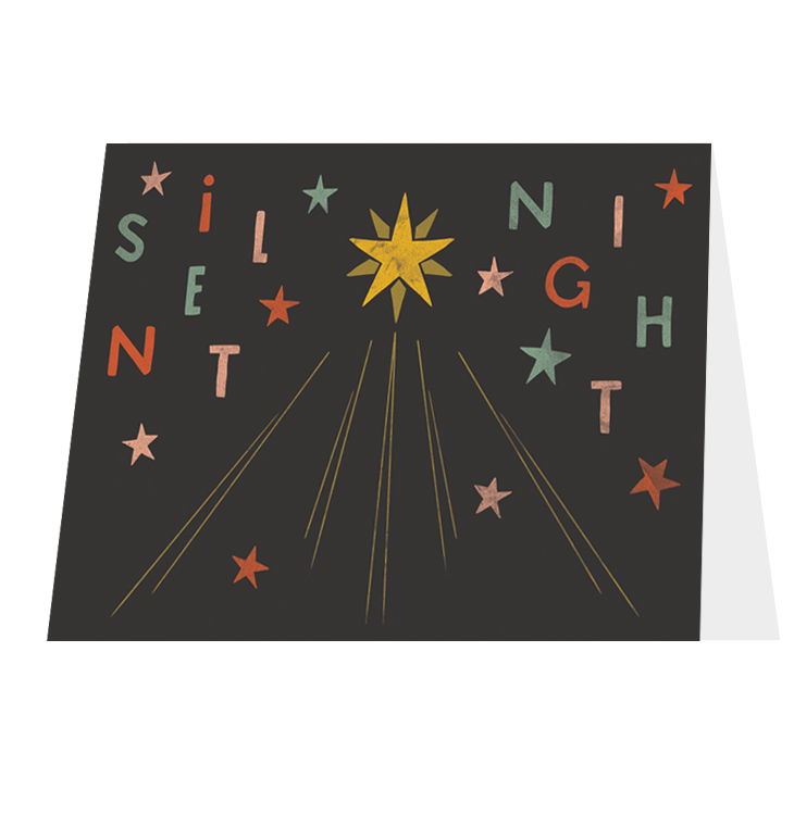 Silent Night Card