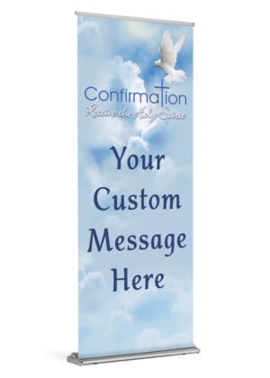 Light of The Holy Spirit <br>Confirmation <br>Customizable Banner