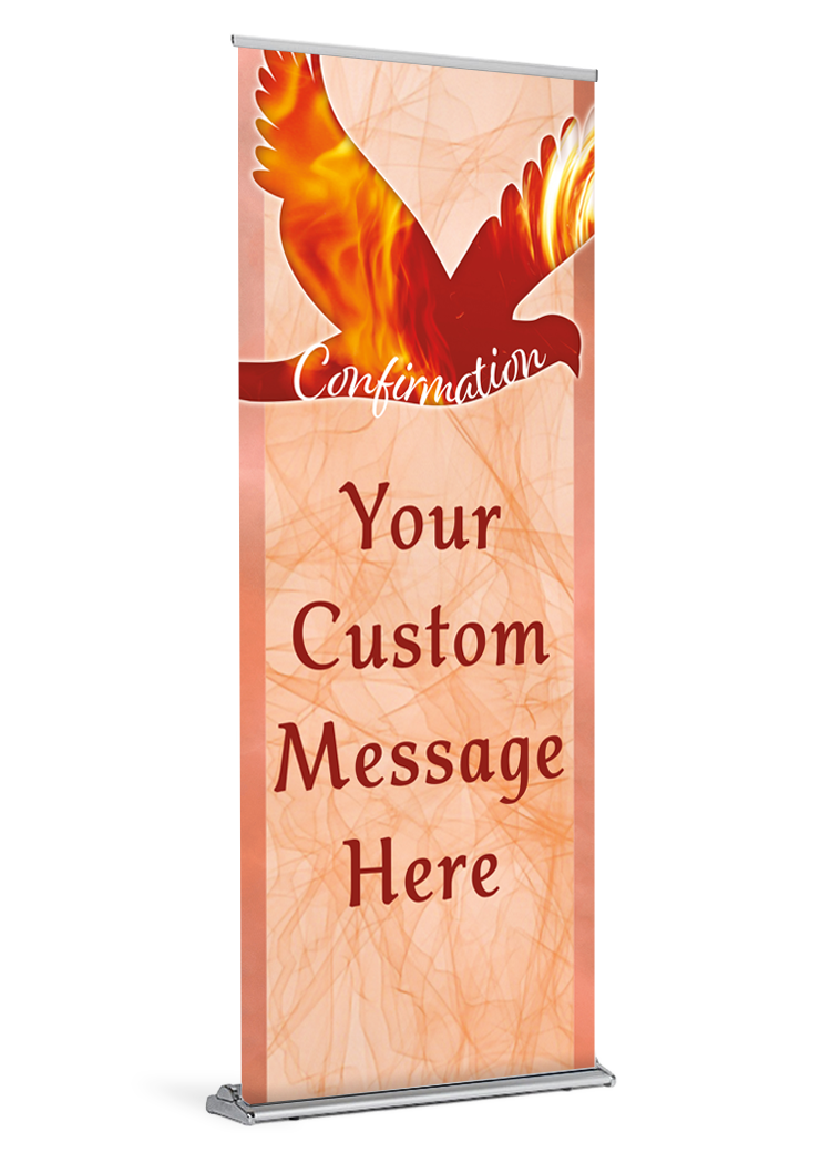Fan the Flame of the Holy Spirit <br>Confirmation <br>Customizable Banner