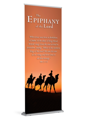 Epiphany Orange Banner