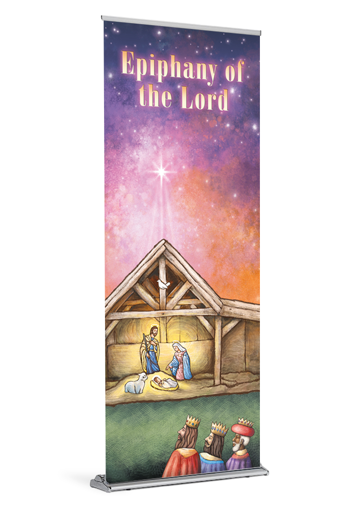 Epiphany Purple Banner