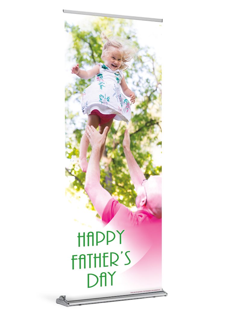 The Joy of a Father <br>Father's Day Banner