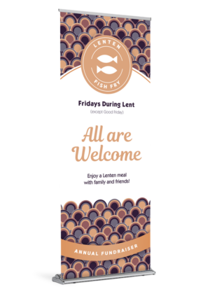 Modern Scales <br>Fish Fry Banner