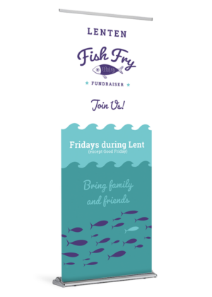 Feed The Multitudes <br>Fish Fry Banner