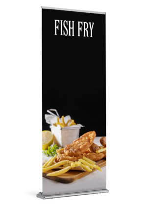 Fish and Fries<br>Fish Fry Banner Customizable
