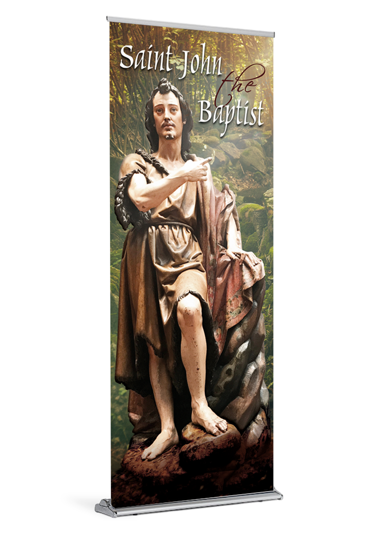 Last of the Great Prophets <br>John the Baptist <br>Banner