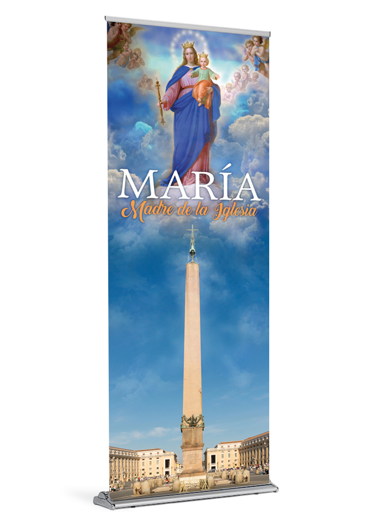 Mary Help of Christians <br>Mother of the Church <br>Banner - Image 2