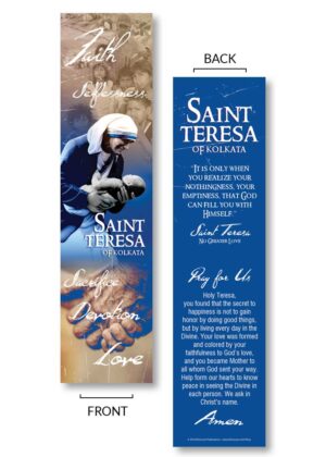 Faith, Selflessness, Sacrifice... <br>Saint Teresa of Kolkata <br>Bookmark