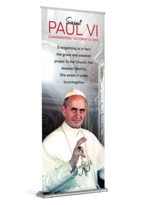Canonization <br>Saint Paul VI <br>Banner