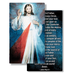 Divine Mercy Prayer Card C
