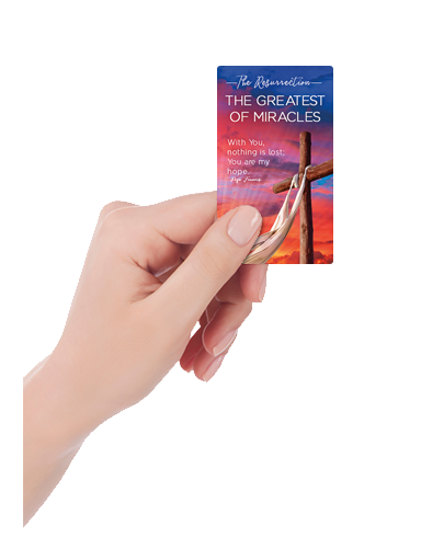 Easter Resurrection Prayer Card - Image 3