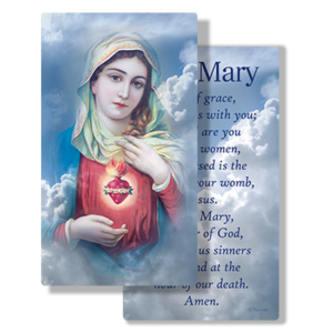 Mary Prayer Card B