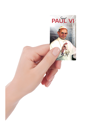 Saint Paul VI Prayer Card - Image 3