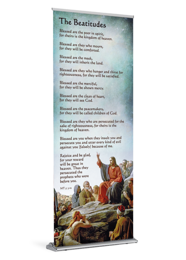 The Beatitudes Banner – Diocesan