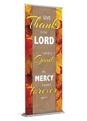 Thanksgiving Leaves Banner