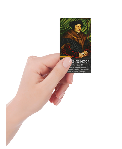 St. Thomas More Prayer Card - Image 3