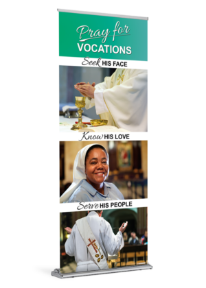 Called To Serve <br>Pray for Vocations <br>Banner